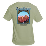 Retro Interpretive Mount Whitney Basic Performance T-Shirt